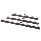 WeatherTech StairEdge Anti-Slip Stair Tread Edge Cover - 44" - Black - 5 Pack-This stair tread cover is easy to install and is trimmable for the perfect fit in any space.