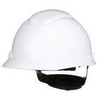 3M SecureFit Hard Hat with 4-Point Pressure Diffusion Ratchet Suspension - White-Comfort pad on back of suspension is designed to distribute force and increase ease of wear
