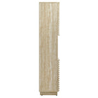Modway Render Tall Narrow Faux Travertine Linen Storage Cabinet - Travertine-Assembly Required