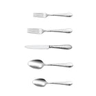 Minimal 20-Piece Stainless Steel Martin Flatware Set, Service for 4-20-piece set of 18/8 stainless steel flatware for everyday use or special occasions
