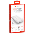 Helix 5,000 mAh Power Bank - White-Dual USB-A Ports