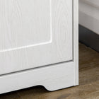 HOMCOM 27.6" L Pantry Cabinet - White-Assembly required