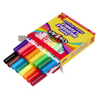 Cra-Z-Art Washable Broadline Markers - Assorted Colours - Set of 16-Ages 3 and up