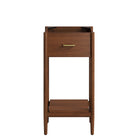 Modway Zaire 18" Bathroom Vanity Cabinet - Walnut-8