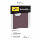 OtterBox Defender Pro Compatible with MagSafe Case with Camera Control for iPhone 17 - Trailhead Purple-Built-in magnets snap firmly to MagSafe chargers and accessories