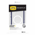 OtterBox Defender Pro XT Clear Magnets Case for Samsung Galaxy S25+ - Violet Thunder-Bumpers around the camera protect against hard hits