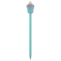 Merangue Cup Cake Topper Pens - 1.0mm - Black-Medium-tip ballpoint pens with black ink