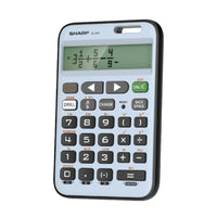 Sharp 10-Digit Basic Scientific Calculator - Blue-Entry Scientific Writeview Calculator (Grades 5-8)
