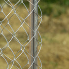 PawHut Dog Exercise Pen Enclosure - 172.2 sq. ft.- Silver-Easy entry and exit through doorway 