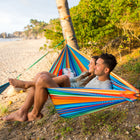 Grand Trunk TrunkTech Double Hammock - Cabo-Reflective end-loops for added style & visibility