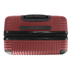 Swiss Mobility JFK Collection 30" Hardside spinner luggage - Red-Reinforced. side handles