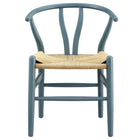 Modway Amish 29" Wood Dining Chair - Harbor Blue-8