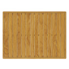 Modway Wren Outdoor Patio Teak Wood Coffee Table - Natural-7