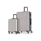 Bugatti Timeless Collection Hardside Luggage -2 Piece Set - Putty-Made of lightweight and resistant ABS