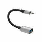 Helix USB-C to USB-A Adapter - Black-USB-C to USB-A female adapter