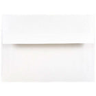 JAM Paper A6 Foil Lined Invitation Envelopes - 4.75" x 6.5" - White with Silver Foil - 50 Pack -Size: A2 (4.75 x 6.5 inches), Great way to make your occasions even more special