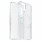 OtterBox Symmetry Clear Magnets Case for Samsung Galaxy S25 - Stardust with Blue Tint-Drop+ 3X as many drops as military standard (MIL-STD-810G 516.6)