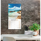 Mead 2027 Decorative Wall Calendar - 12" x 12" - Paradise - Bilingual-Closed calendar measures 12"L x 12"W for easy wall display