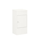 Ceha Canada Large Parcel Drop Box - 21" W x 16" D x 41" H - White-SECURE PARCEL STORAGE: CEHA's parcel drop boxes offer a secure solution for outside package deliveries with a robust anti-theft lockable system, preventing unauthorized access and ensuring the safety of your parcels.