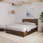 Nexera Panel Headboard - Queen Size - Truffle-Designed and made in Canada with CARB II/FSC Certified particle board and MDF materials.  Ships in 24-48H from order date. Assembly required