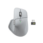 Logitech MX Master 4 Wireless Optical Mouse - Pale Grey-8000 dpi Darkfield Optical Sensor