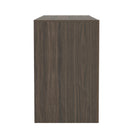 Manhattan Comfort Linda 72" Modern 6-Drawer Double Dresser - Walnut Brown-Perfect for Bedroom Storage, Lamps or Display Items