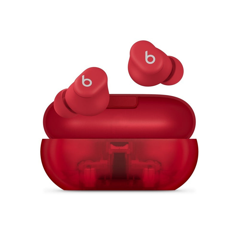 Beats Solo Buds - True Wireless - Transparent Red | staples.ca