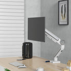 ShoppingAll Heavy Duty Single Monitor Mount for 13-35" Screens - White-1 Year Limited Manufacturer Warranty