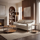 Zuo Gala Floor Lamp - Black/Natural-Assembly required