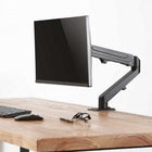 IntekView Single Monitor Stand with Gas Spring-Tilt Range : +90° - -45°