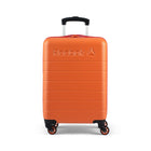 Reebok Double Dribble 21.5" Hardside Carry-On Luggage - Orange-Telescopic trolley handle ergonomically designed for comfort and durability with multi-stage locking heights with reinforced top and side handle