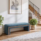 Zuo Scatola Bench - Blue-Furniture Colour: Blue