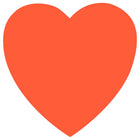 JAM Paper Standard Label Rolls - Heart Shaped - 1 1/8 x 1 1/8 - Neon Red - 125 Labels/Roll-Size: Heart Shaped ( 1 1/8 x 1 1/8 Inches ) | Printer friendly labels are easy to create and customize.