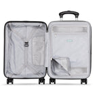 Travelpro Odyssey 19.5" Carry-On Hardside Luggage - Spinner - Pale Green-Zippered divider panel and built-in accessory pocket keep contents neatly organized and secure