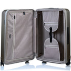 Champs Marquis 3 Piece Luggage Set - Grey-Pack more. All 3 sizes (Carry-on, Medium check-in bag, Large check-in bag) come with a 2" expansion feature for added packing capacity