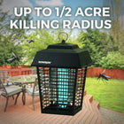 Flowtron 1/2 Acre Outdoor 15W Bug Zapper-Octenol attractant, a proven mosquito lure - FREE 30 day cartridge included