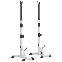Soozier 2-Piece Barbell Rack-Two stands in 1 set 