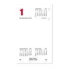 AT-A-GLANCE 2027 Daily Desk Calendar Refill 2-Pages/Day - 6" H x 3-1/2" W - Bilingual-12 months: January 2027 - December 2027