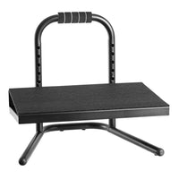 IntekView FR300 Height Adjustable Steel Footrest with Handle-A padded surface provides soft texture while preventing slipping