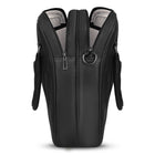 Champs Onyx Leather Briefcase - Black-4 Inner slip pockets