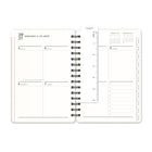 Orange Circle Studio 2027 Agatha Planner - 8-1/4" x 5-3/4" - Tawny Brown-4