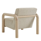 Modway Sereno Boucle Accent Chair - Marble Oak-Arrives Fully Assembled