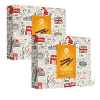 Walkers of London Milk Chocolate Orange Sticks - 150 g - 2 pack-Taste the luscious flavour combination of milk chocolate sticks with zesty orange fillings