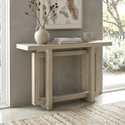 Hudson&Canal Breslow 44"W Console Table - Alder White-Features easy assembly