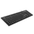 Intekview Wired Normalized Keyboard - French Canadian-Dimensions: 17.44" × 5.63" × 0.87" (44.3 × 14.3 × 2.2 cm) Weight : 1lb (0.45kg)
