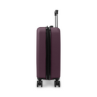Bugatti Bordeaux Hardside Carry-On Luggage - 21.5" - Fig-Lined interior with dividing panel, practical pockets, and tightening straps to keep content organized and in place