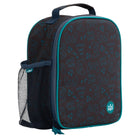 Jump Lunch Bag with 2 Containers - Teal-Water bottle pocket
