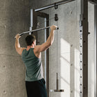 Soozier Weight Cable Pulley System for LAT Pull Down - Biceps Curl - Red-Built with heavy-duty steel to support up to 100 kg (220 lb) for safety 