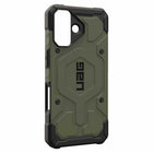 UAG Pathfinder Compatible with MagSafe Rugged Case for iPhone 17 - Olive-Ultra-light impact frame