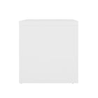 Manhattan Comfort Duncan 70" Modern TV Stand - White-Raised Platform Mop Base Design Allows for Easy Cleaning